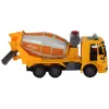 LEAN TOYS Betono maišyklės sunkvežimis su sukama kriauše, garsas, šviesa, geltonas 1:16