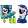LEAN TOYS arkadinis žaidimas ryklys šaudymo kamuoliukų pistoletas