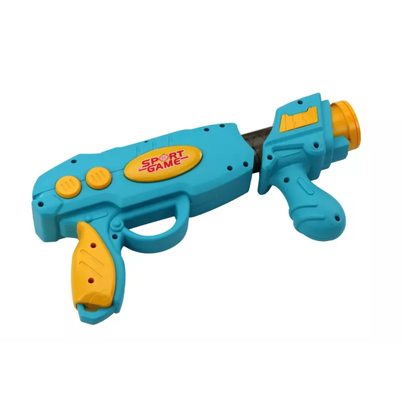LEAN TOYS arkadinis žaidimas ryklys šaudymo kamuoliukų pistoletas