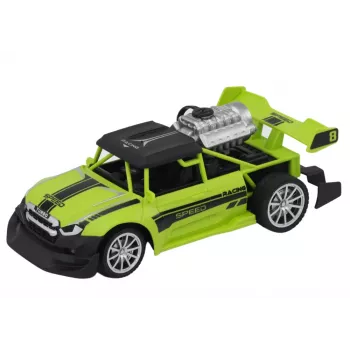 LEAN TOYS RC Sentence Car 1:20 dūmų efektas šviesos žalia