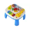 LEAN TOYS Edukacinis interaktyvus 2 in 1 lentos stalas mažyliams