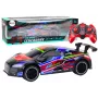 LEAN TOYS RC sportinis automobilis 1:10 25km/h su šviesomis, juodas