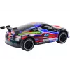 LEAN TOYS RC sportinis automobilis 1:10 25km/h su šviesomis, juodas