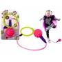 LEAN TOYS Skipper Hula Hop šokdynė, rožinė, LED