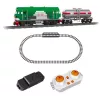 LEAN TOYS Konstrukciniai kaladėlės Nuotolinio valdymo tankas traukinys RC 1090 vnt.