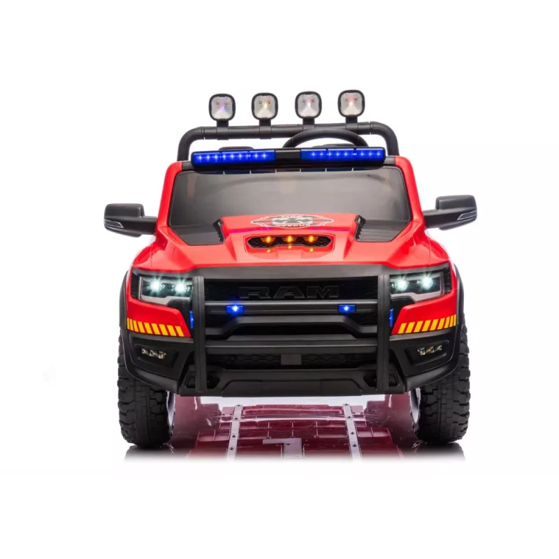 LEAN CARS RAM ZB629-F baterija varomas ugniagesių automobilis