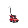 LEAN TOYS Važiuojamasis su stūmikliu Mercedes 3in1 Raudonas