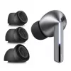 Tech-Protect ausų antgaliai Samsung Galaxy Buds 3 Pro, dydžiai S / M / L - juodi (3 vnt.)