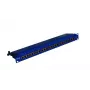 EMITERNET PANELIS 19 inch, 24xRJ45 STP CAT.5E (1U) MĖLYNAS DCN/PPFA674BKS248C5E