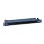 EMITERNET 19 telefono/ISDN skydelis 50xRJ45 (1U) mėlynas FN/TEL/FA850KT5084BK