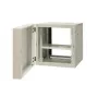 EMITER EM/AH6512 12U sieninis tinklo spintelė, 600×550×635 mm, stiklinės durelės