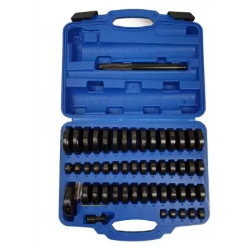 GUOLIŲ ĮVORIŲ IŠTRAUKĖJAS PRESAVIMO ADAPTERIAI 52 vnt. 18-74mm SIDABRINIS