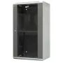 EMITER EM/AP6422 22U sieninis serverių spintos korpusas 600x450x1083mm su stiklinėmis priekinėmis durimis