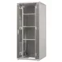 EMITER EM/SH05D-8042 Laisvai stovintis serverių stelažo spintos 42U 800x1000x1980mm juodos spalvos stiklo/plieno durelės
