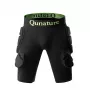 Qunature Ski Advanced L klubo apsaugos - slidinėjimas snieglenčių sportas čiuožimas - juodos
