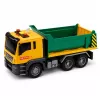 LEAN TOYS Konstrukcinis sunkvežimis Savivartis Savivarčio pakėlimas Atidaromi galiniai žibintai Garsai 1:14