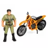 LEAN TOYS Dinozaurų tyrimų bazės rinkinys su dinozaurų figūrėlėmis, bokštu, narvu ir priedais