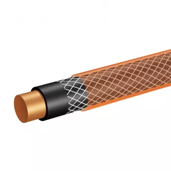 NEO TOOLS 15-802 1/2 colio x 50 m 4 sluoksnių sodo žarna, 25 bar atsparumas trūkimui, atspari UV ir dumbliams, nesusisukanti lanksti PVC, žalia