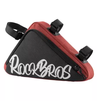 Rockbros G002 Flash Journey dviračio rėmo krepšys 1,4 l - raudonas