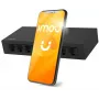 IMOU SF108 8 prievadų Fast Ethernet nevaldomas stalinis komutatorius, metalinis korpusas, 10/100 Mbps, Plug and Play