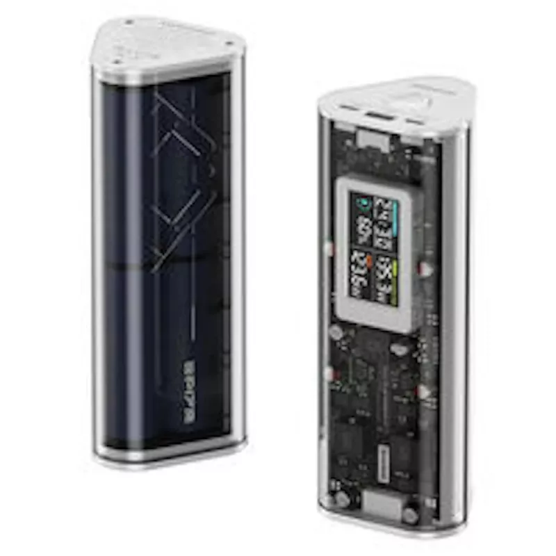 SHARGE Shargeek 170 nešiojamas įkroviklis, 24.000mAh, 170W, 2x USB-C, 1x USB-A - baltas