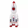 LEAN TOYS Kosmoso rinkinys raketos šatlas astronautai modulis šviesos garsai