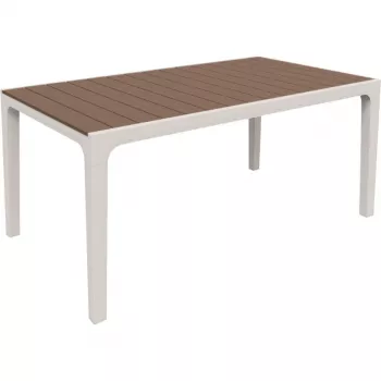 Keter Harmony sodo stalas baltas/ smėlio spalvos 29201231587