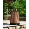 KETER gėlių vazonas Deco Conic Planter Tall Venetian Brown