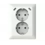ABB 202EUJRB2USBC-914 USB dvigubasis lizdas Safety+ 2x USB C 2TKA00006018