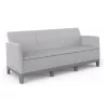 KETER sodo sofa dvivietė Scandi Form 3 vietų sofa šviesiai pilka/tamsiai plieno pilka