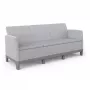 KETER sodo sofa dvivietė Scandi Form 3 vietų sofa šviesiai pilka/tamsiai plieno pilka