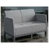 KETER Sodo sofa dvivietė Scandi Form 2 vietų sofa šviesiai pilka/tamsiai plieno pilka