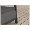 KETER sodo sofa trivietė Scandi Linea 3 vietų sofa pilka