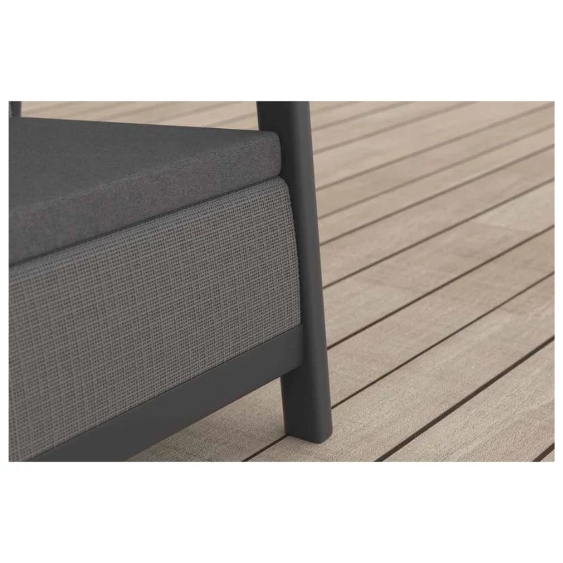 KETER sodo sofa trivietė Scandi Linea 3 vietų sofa pilka