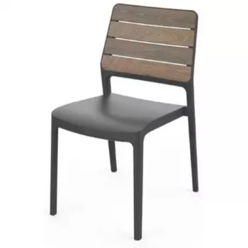 KETER sodo kėdė Deco Porto riešuto/pilka