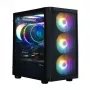 Zalman M4 SE juodas mATX Mini Tower kompiuterio korpusas su 6x 120mm FRGB ventiliatoriais