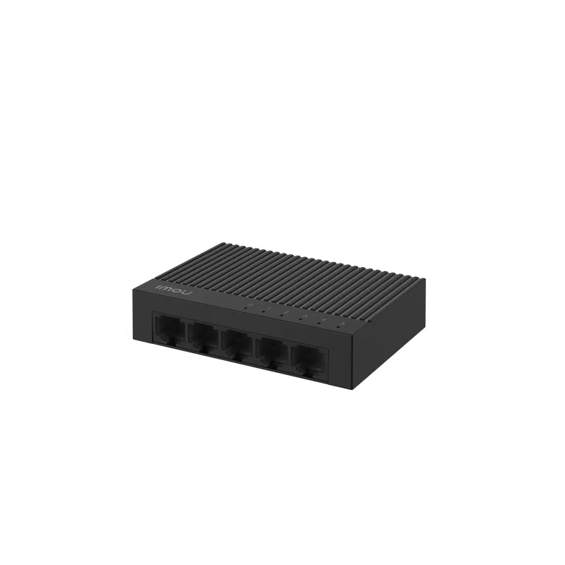 IMOU SF105C 5 prievadų 10/100 Mbps stalinis komutatorius, plastikinis korpusas