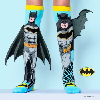 MADMIA Vaikiškos Kojinės Iki Kelių DC Comics / Batman Su Sparnais 3D / Mb001