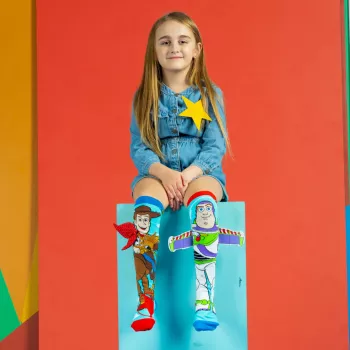 MADMIA Vaikiškos Kojinės Iki Kelių Toy Story Toystory Buzz Chudy Woody / Md018