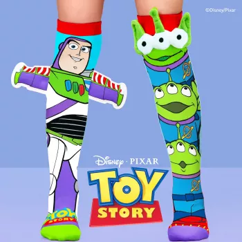 MADMIA Vaikiškos Kojinės Iki Kelių Toy Story Toystory Buzz Astral 3D / Md041