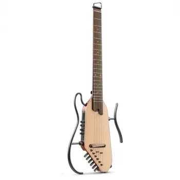 Donner Hush I Pro Natural Spruce - elektrinė gitara
