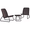 KETER sodo baldų rinkinys Rio Patio Set rudas