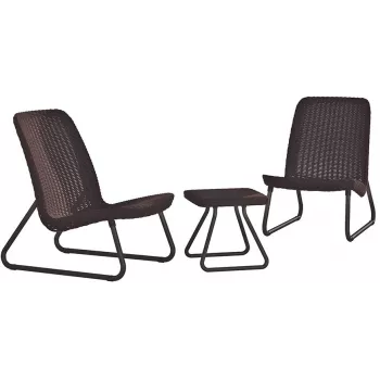 KETER sodo baldų rinkinys Rio Patio Set rudas