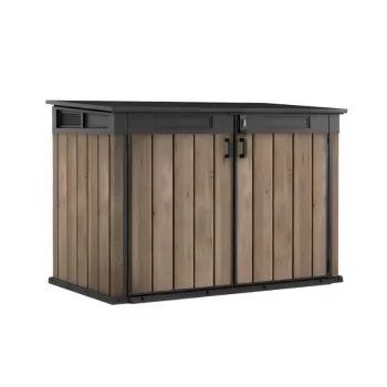 KETER Sodo sandėliukas Deco Horizontal Shed uosio medienos atspalvio