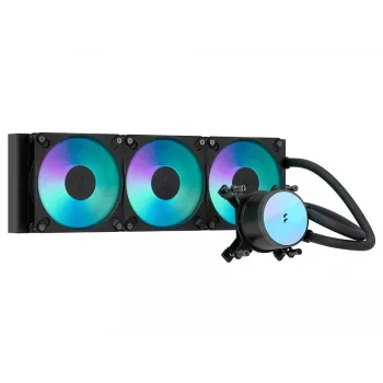 FRACTAL DESIGN Skysčio aušinimas Radius 360 RGB Juodas
