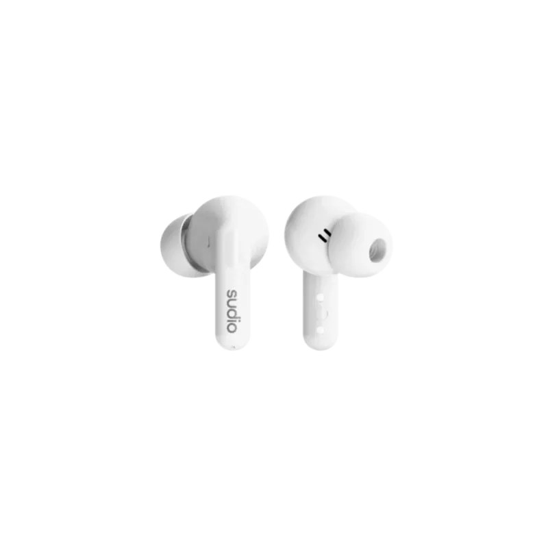 Sudio C8 belaidės ausinės, ANC, Bluetooth 5.4, baltos