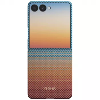 Etui PITAKA California Dream 01 Edge Case skirtas Samsung Galaxy Z Flip8 sunset
