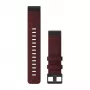 GARMIN Acc,fenix 6 22mm QuickFit rausvos spalvos nailono apyrankė