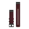 GARMIN Acc,fenix 6 22mm QuickFit rausvos spalvos nailono apyrankė
