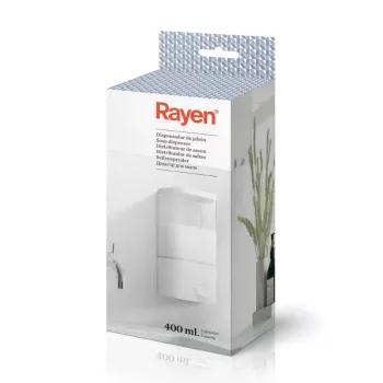 RAYEN Skysto muilo dozatorius / baltas / 400ml